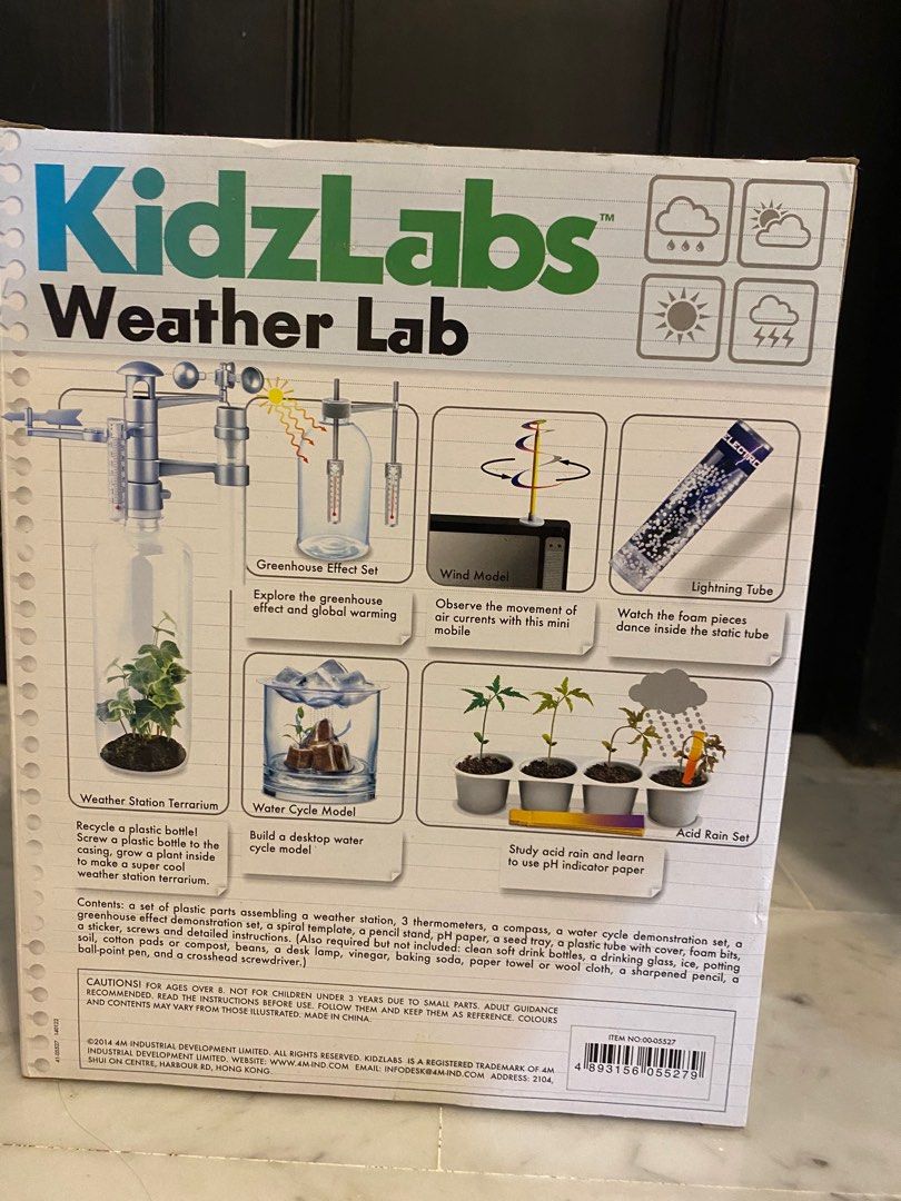 Kidz labs weather lab new arrivals