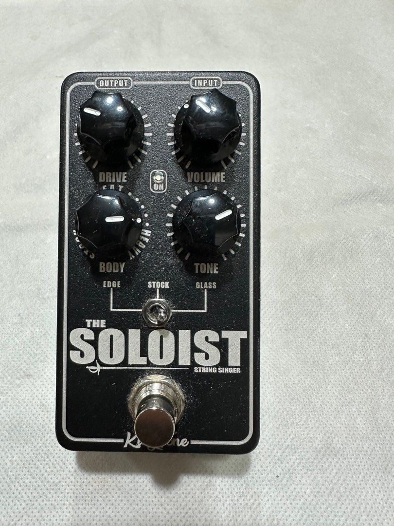 King Tone Guitar The Soloist String Singer Guitar Effects Pedal