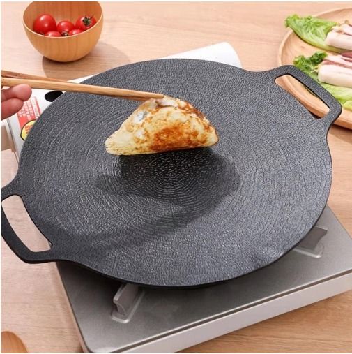 Korean BBQ Grill Pan with Maifan Stone Coated Surface Non-Stick