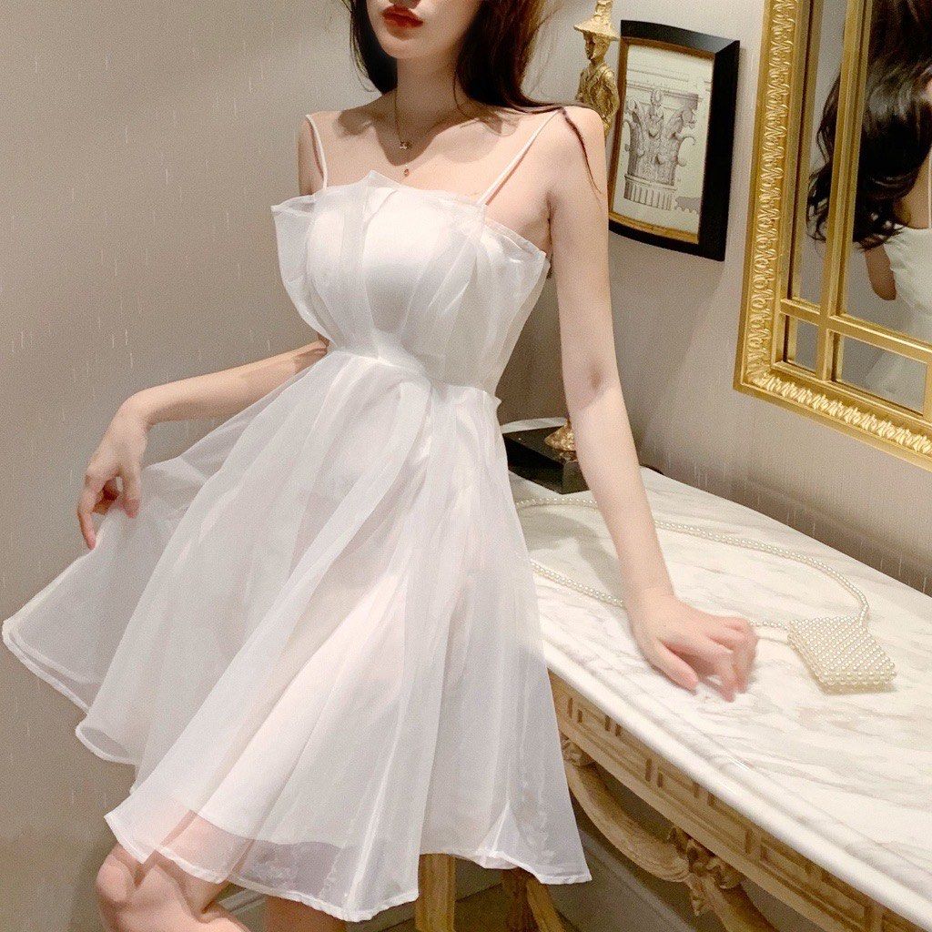 summer white dress casual dress plus size korean dress for woman midi off  shoulder dress elegant fairy dress trendy dress for women debut tail dress☆109  | Lazada PH