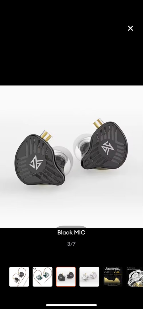 KZ EDS IEM sales, Audio, Earphones on Carousell
