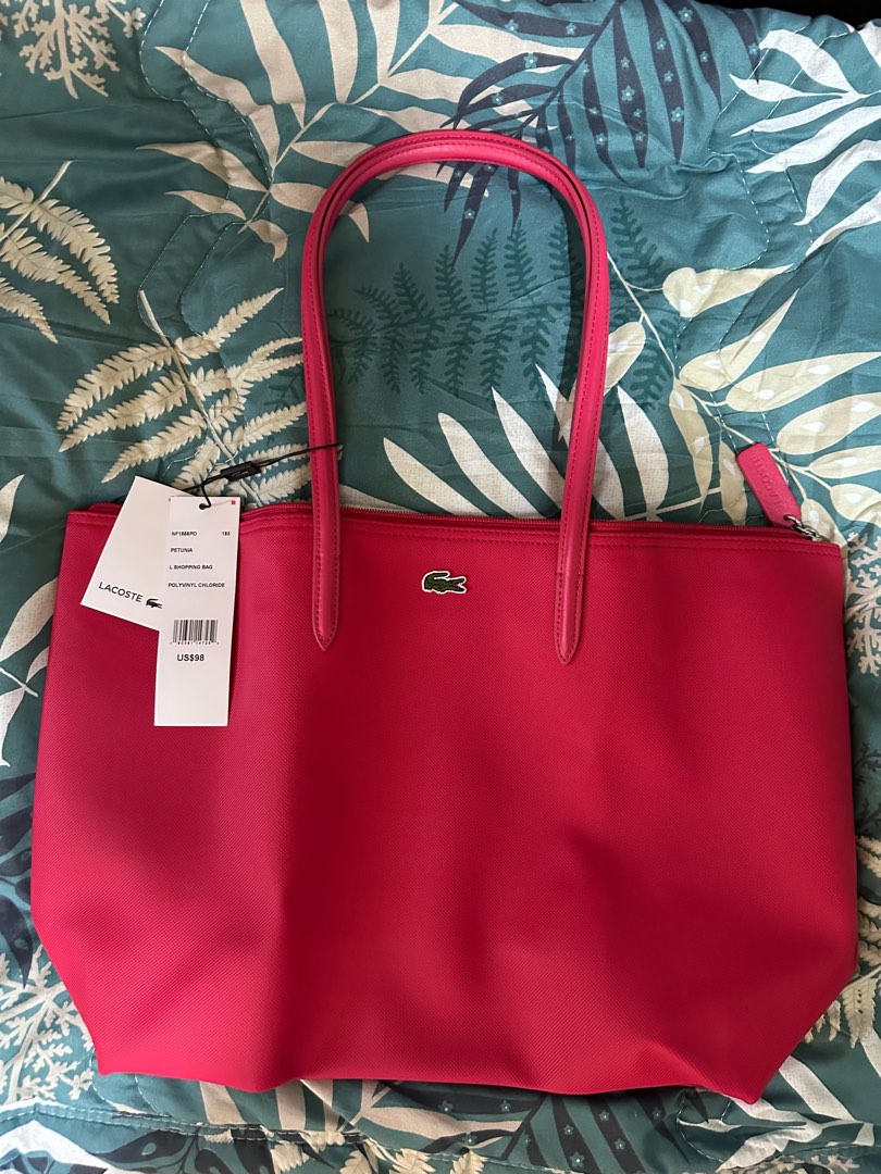 Lacoste Tote Bag, Women's Fashion, Bags & Wallets, Tote Bags on Carousell