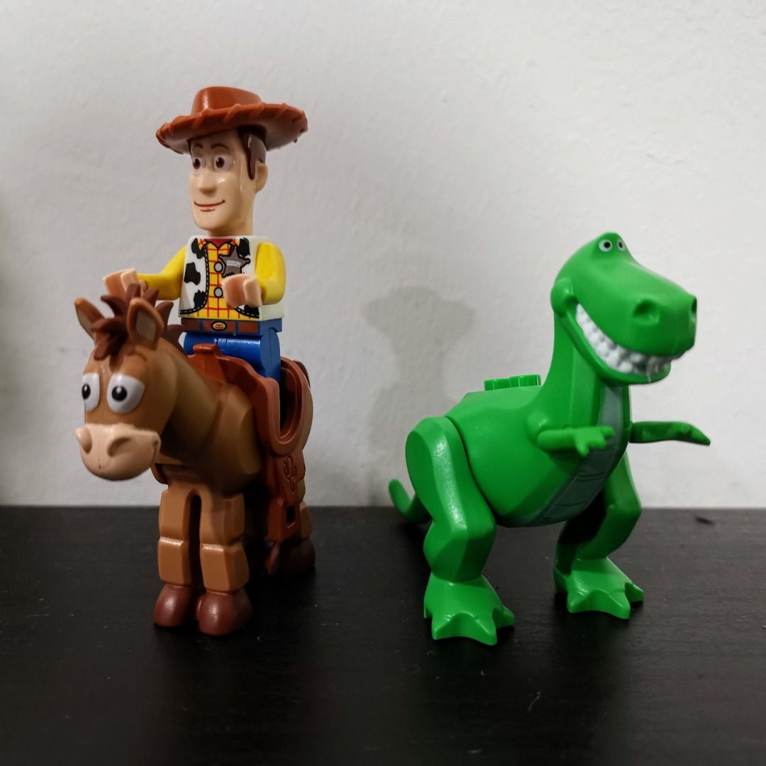 Rex toy story lego sales