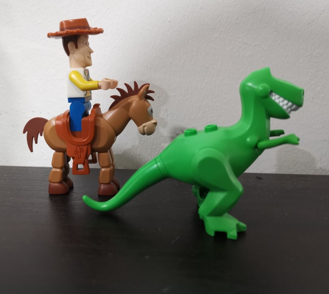 Lego rex sales toy story