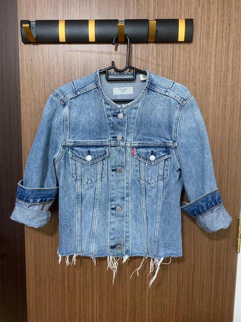 Levi's altered zip trucker jacket hot sale