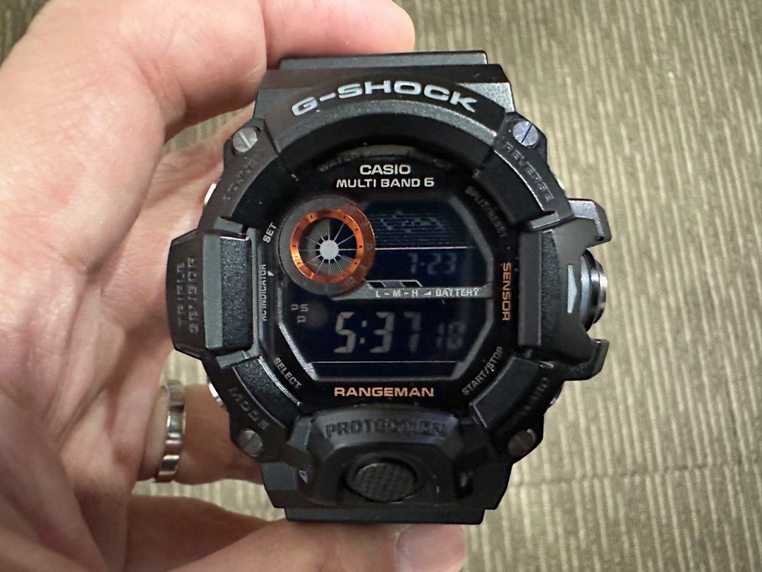 Like New Apr 23 Casio G Shock Rangeman Black Panther Japan GW9400