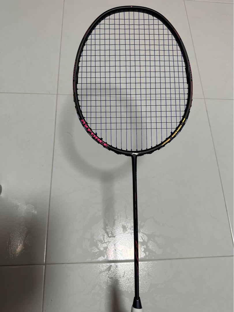 Lining Axforce 80, Sports Equipment, Sports & Games, Racket & Ball ...