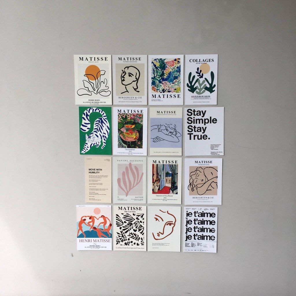 (LINK) Postcard/Poster Dinding Aesthetic on Carousell