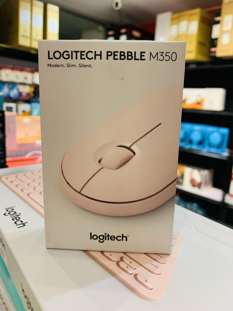 💯Logitech M350 Wireless Mouse Pebble Rose With Bluetooth (Category: Mouse & Mousepads) located in Makati City. Submitted by techubstoreandaccessories (Listing ID 1244665936, Image 2). Description: Logitech M350 Wireless Mouse Pebble Rose With Bluetooth On Hand Ready to Ship/Pick-Up‼️ DETAILS: ✅Actual picture posted. ✅BRAND NEW & ORIGINAL. ✅7 days replacement with warranty. (Terms and conditions apply). ✅With Sales Invoice (BIR REGISTERED) and Wa