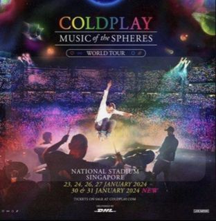 Looking to purchase  4 seated COLDPLAY tickets please.
