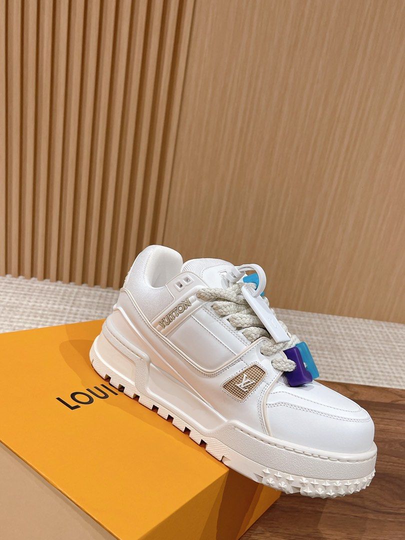 Louis Vuitton Trainer Maxi Sneakers - White Sneakers, Shoes