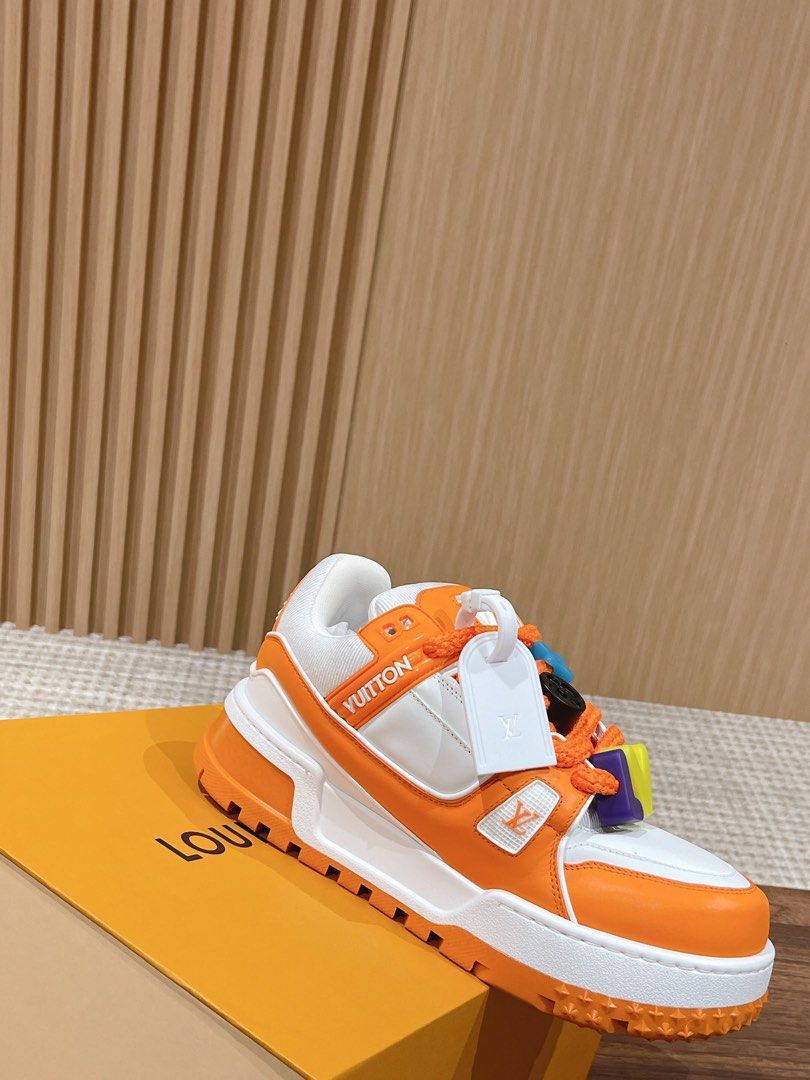 Louis Vuitton Trainer Maxi Orange -  Worldwide Shipping