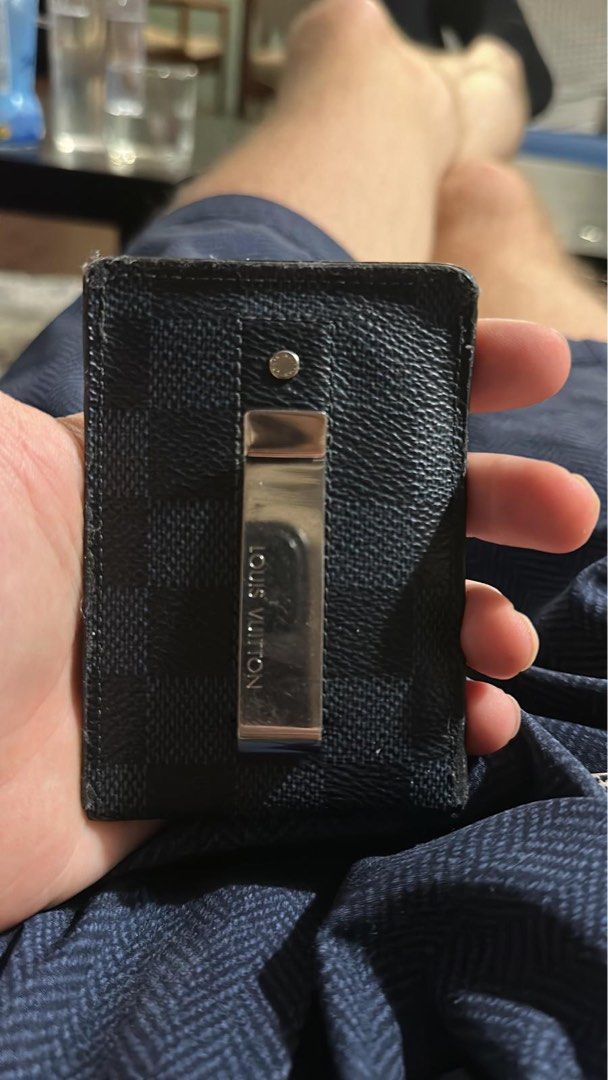 Louis Vuitton LV man short wallet money clips