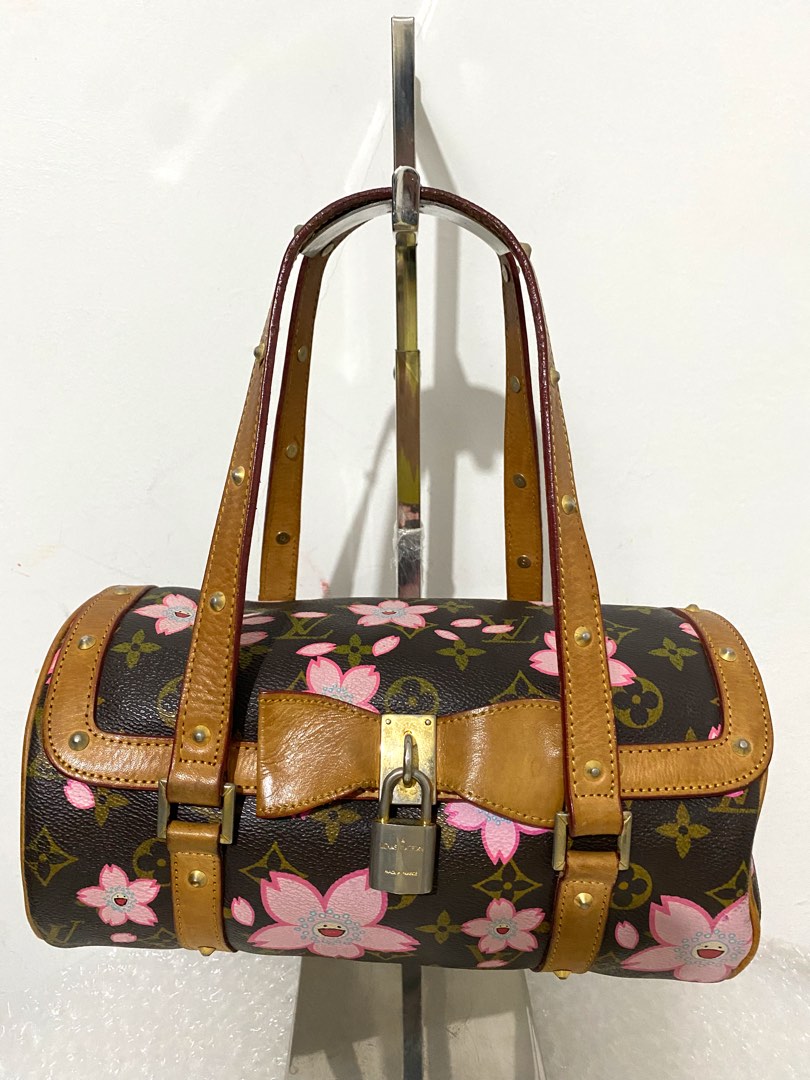 Louis Vuitton Monogram Cherry Blossom Papillon 30 Bag Murakami