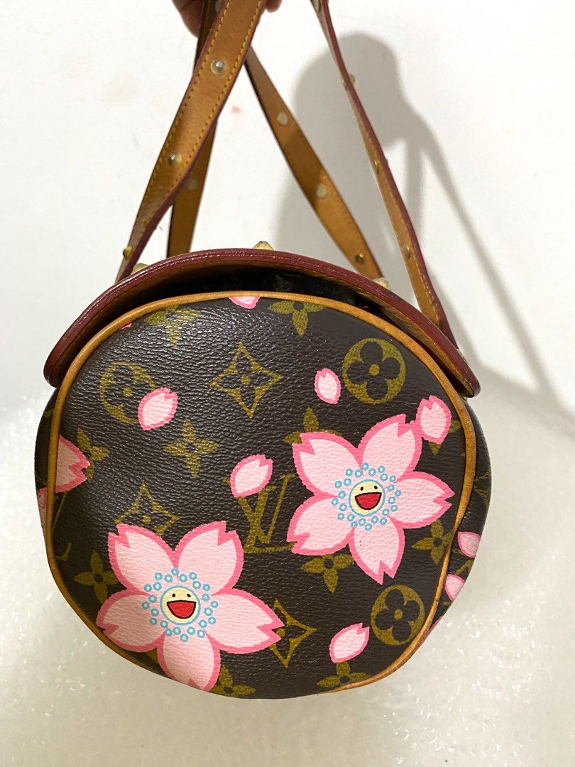 Louis Vuitton Monogram Cherry Blossom Papillon 30 Bag Murakami