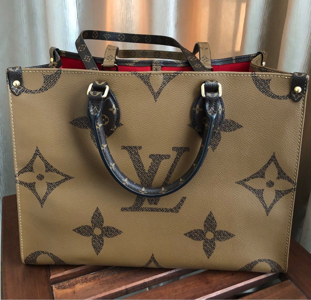 Louis Vuitton on-the-go MM size, Luxury, Bags & Wallets on Carousell