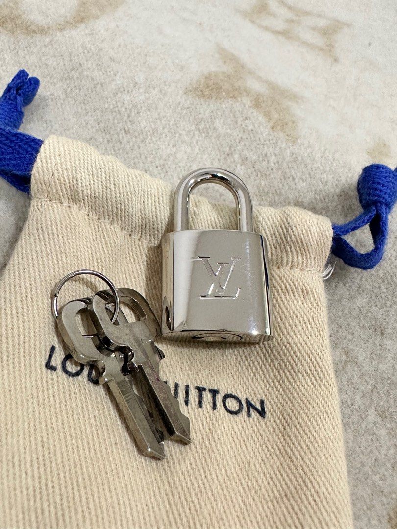 Louis Vuitton Lock Silver