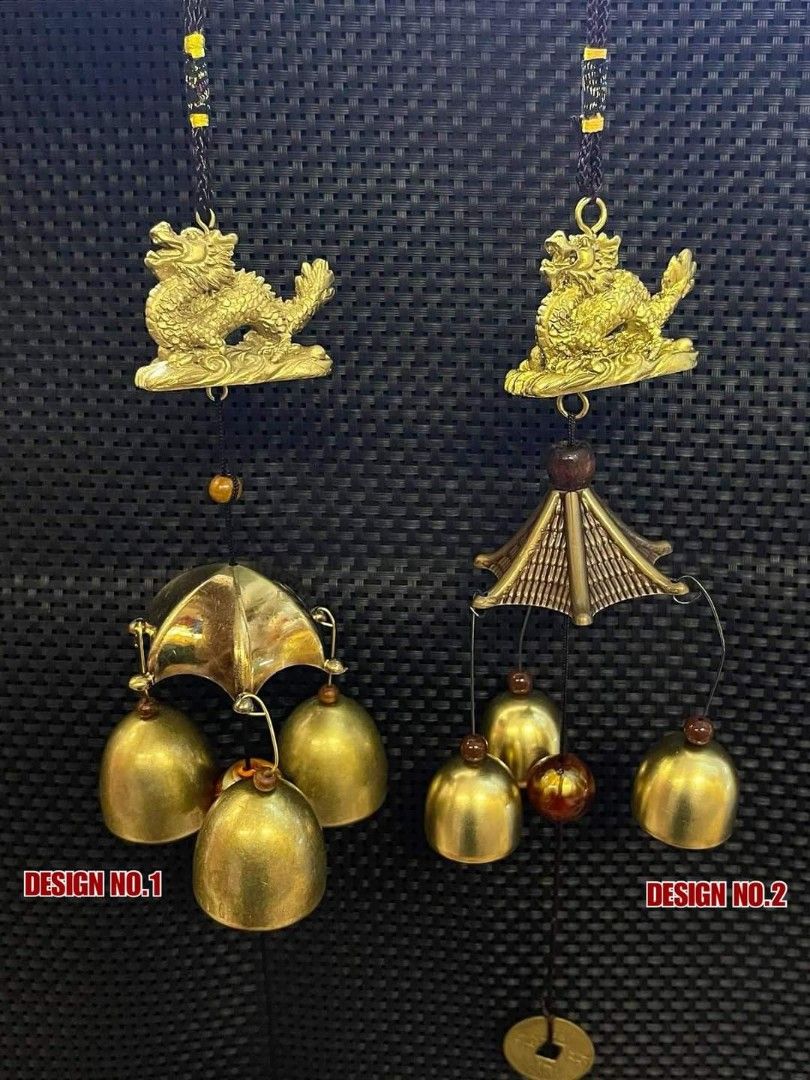 Lucky wealth dragon wind-chime (Category: Other Home Decor) located in Manila. Submitted by delynonlineshopping_ (Listing ID 1244756687, Image 1). Description: 💥 NEW ARRIVAL DESIGN 💞 LUCKY WEALTH DRAGON WIND CHIME 💞 ✅ CHIME = PANG TABOY MALAS , PANG TAWAG NG SWERTE . ❇️ DRAGON = The Feng Shui dragon, or Chinese dragon, is very different from the evil, winged, fire-breathing reptiles of Western lore. ❇️ Chinese dragons are exuberant, playful, b