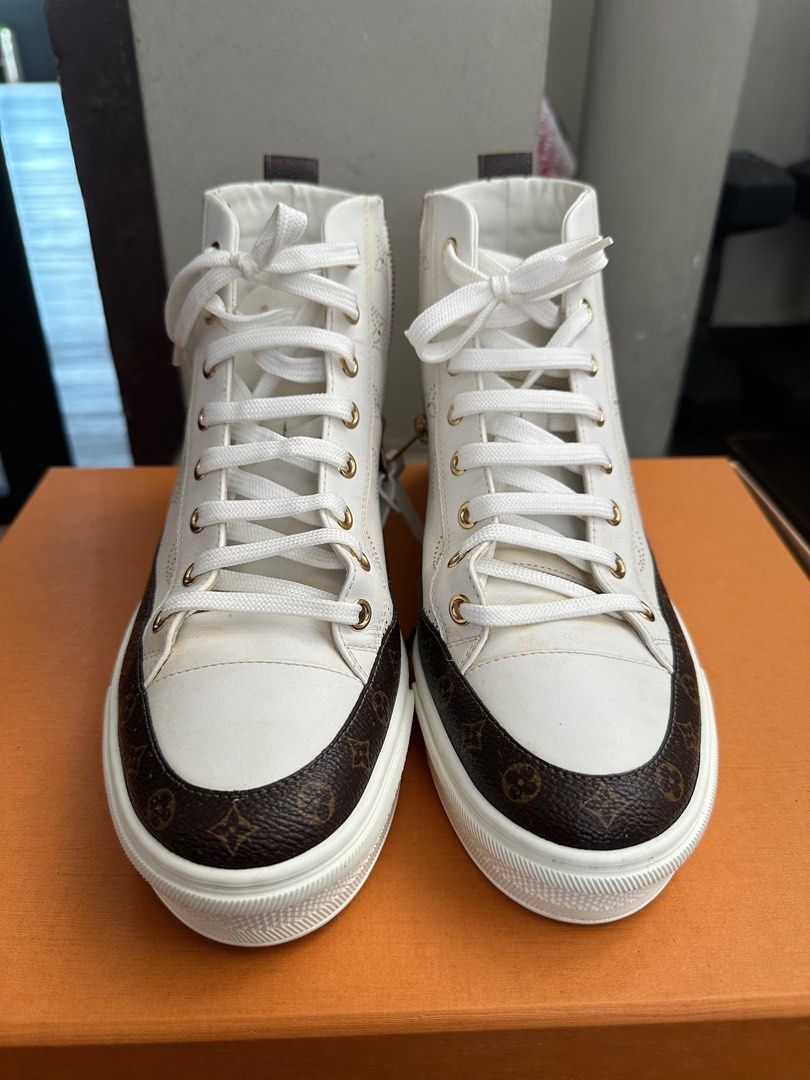 Louis Vuitton Aftergame Sneaker boots, Luxury, Apparel on Carousell