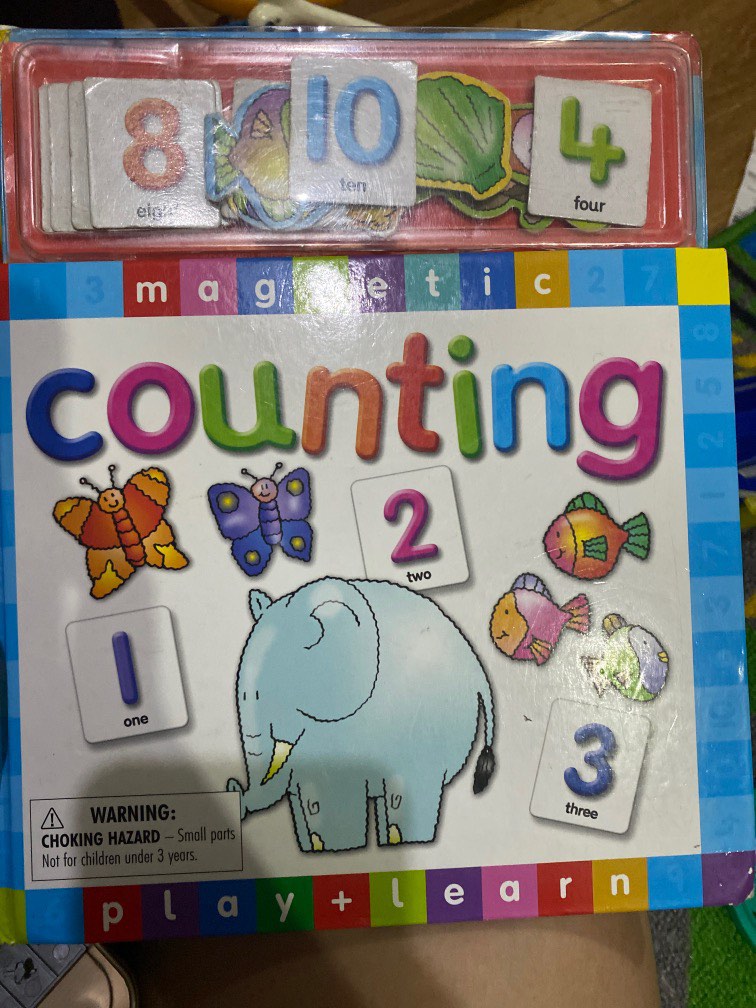Counting Book, Babies & Kids, Infant Playtime on Carousell