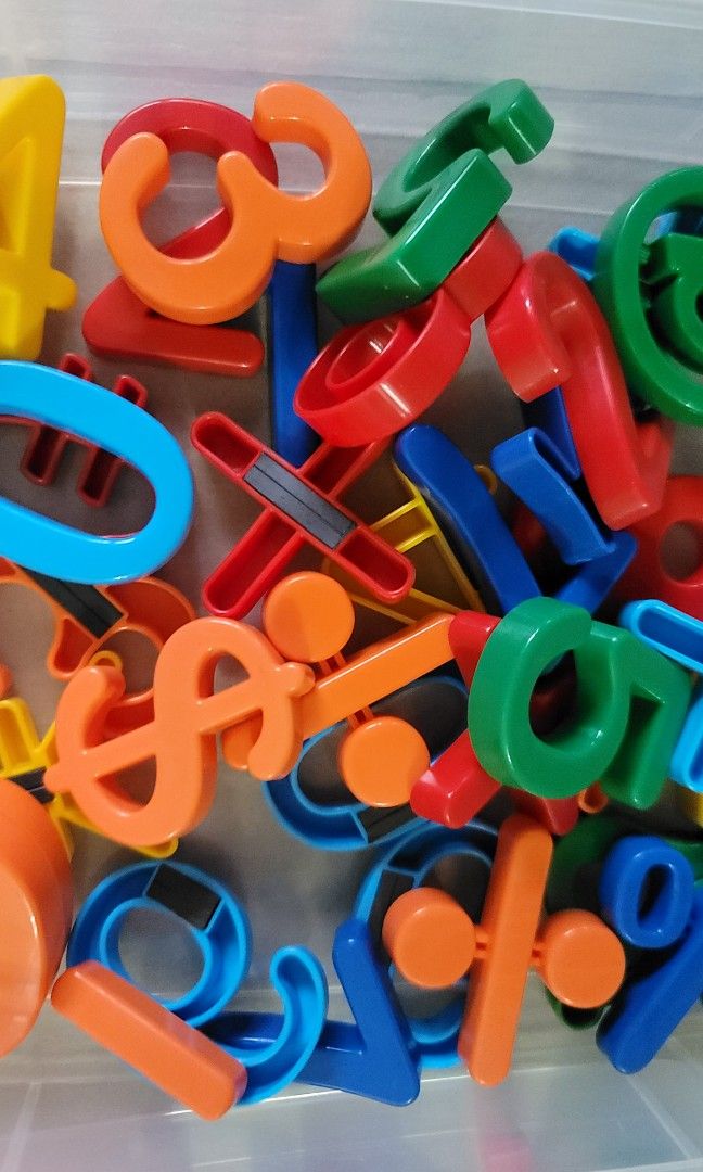 Letters, Numbers, 興趣及遊戲, 玩具 & 遊戲類 Carousell