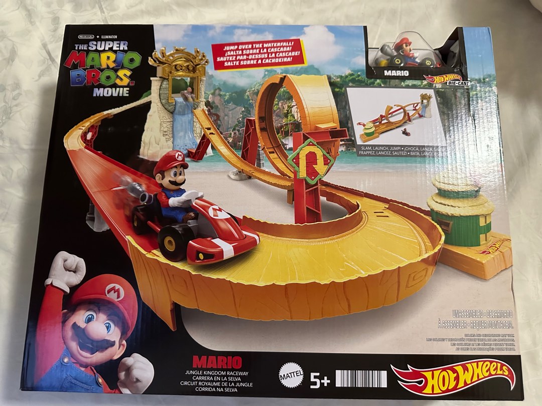 Hot Wheels The Super Mario Bros. Movie Track Set, Jungle Kingdom Raceway Playset With Mario Die Cast Toy Car Inspired By The Film&pid=njrhnzq5nd