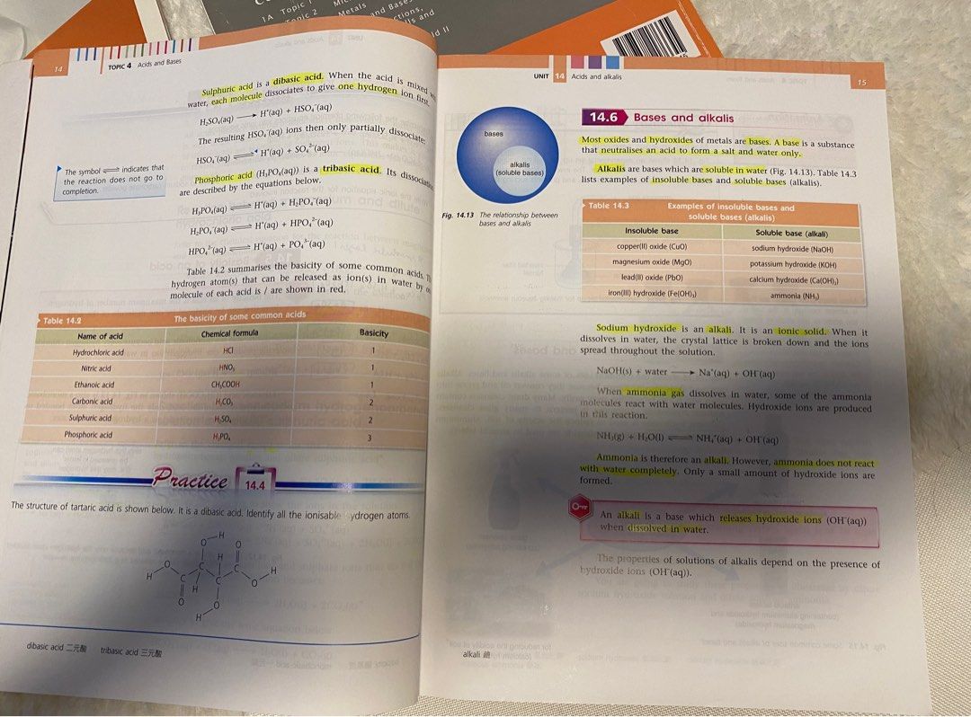 Mastering Chemistry （2A 2B 2C ）精工出版社, 興趣及遊戲, 書本 & 文具, 教科書 - Carousell
