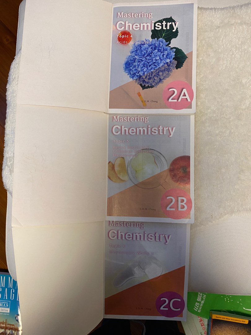Mastering Chemistry (2A 2B 2C )精工出版社, 興趣及遊戲, 書本 & 文具, 教科書 - Carousell