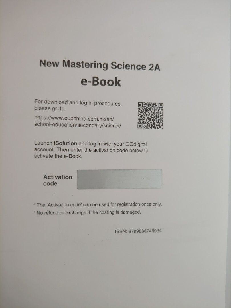 Mastering Science 2A （分類：教科書）位於 Hong Kong。 由 lamlucky 提交（商品編號 1244693321，圖片 2）。簡介： 共有167頁 其中有68頁寫过。