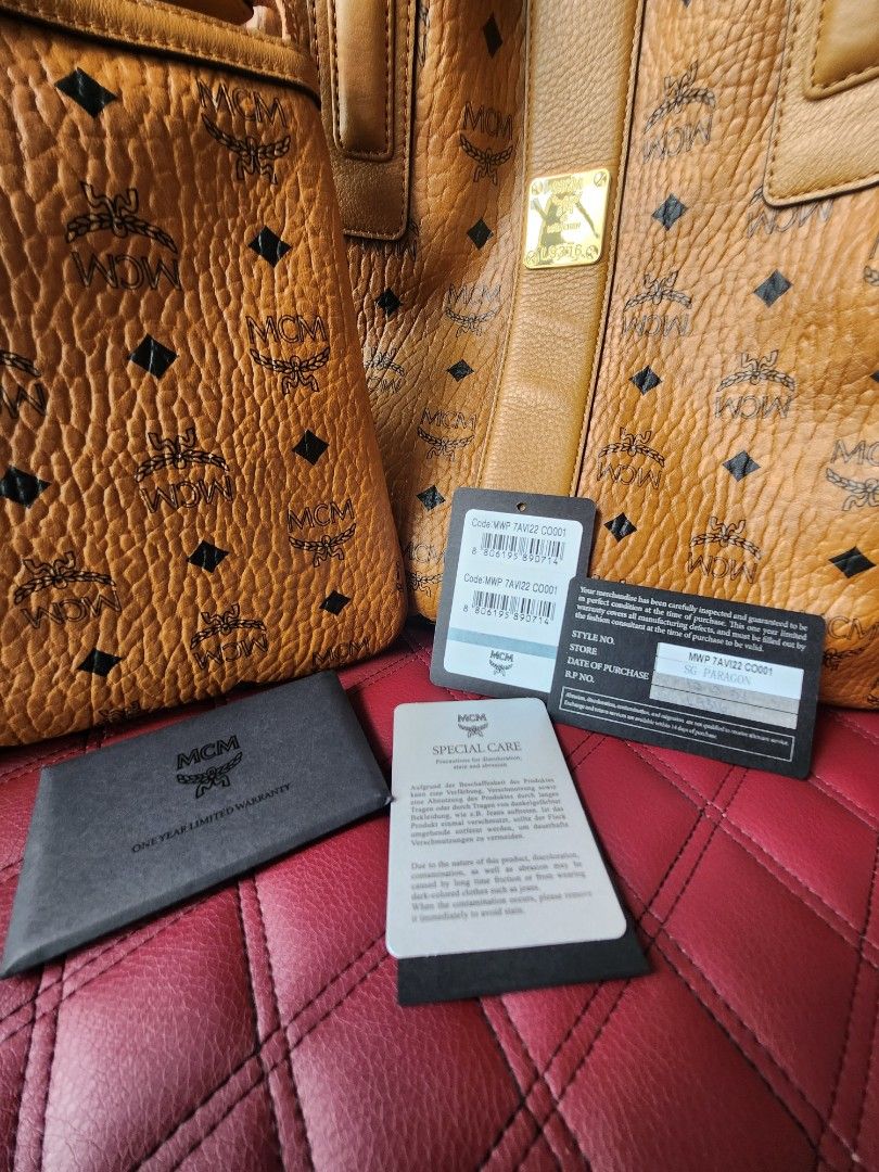 Fake clearance mcm bags