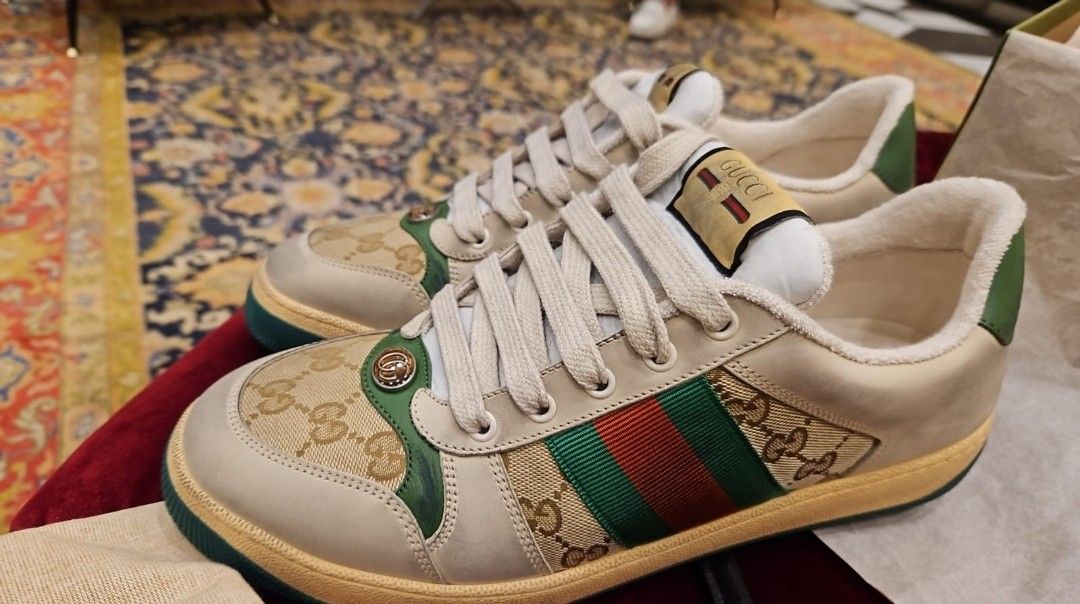 White mens discount gucci sneakers