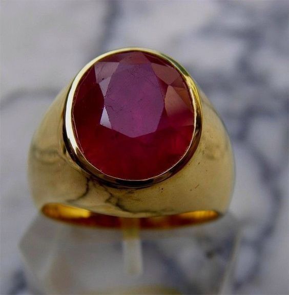 Genuine discount ruby rings