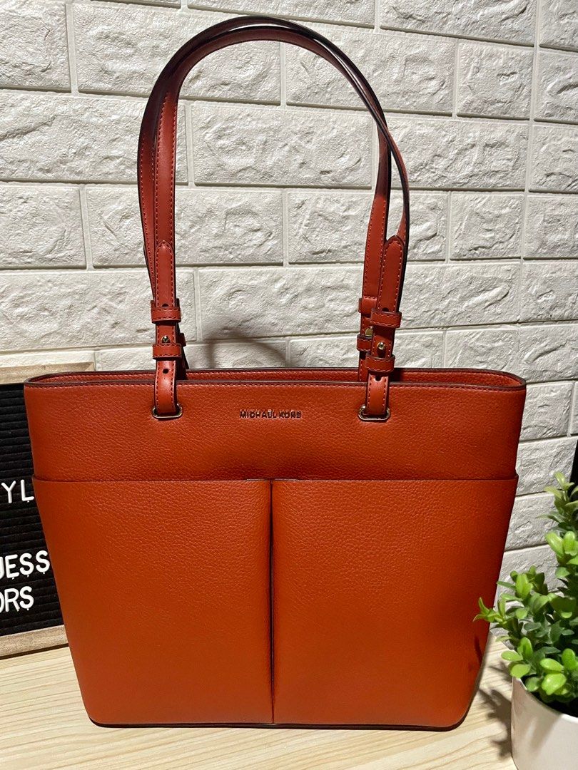 Michael kors deals bedford tote orange