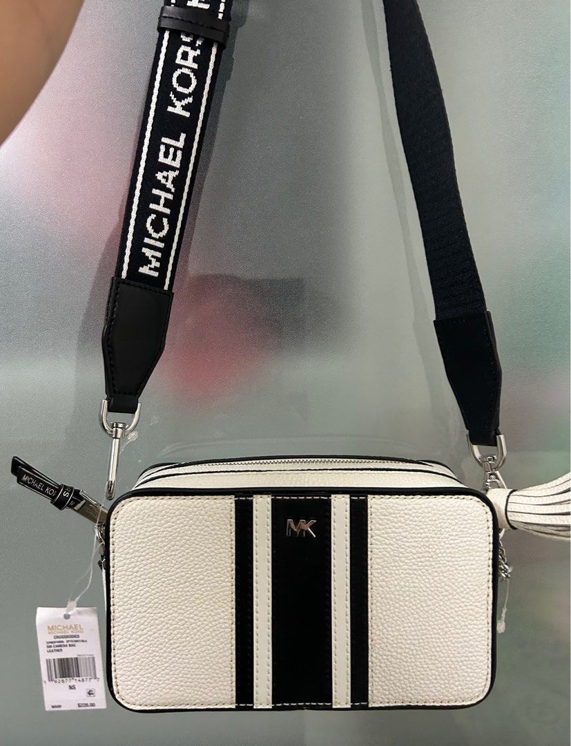 AUTHENTIC MICHAEL KORS Top Handle Camera Bag Crossbody Black Luxury Bags   Wallets on Carousell