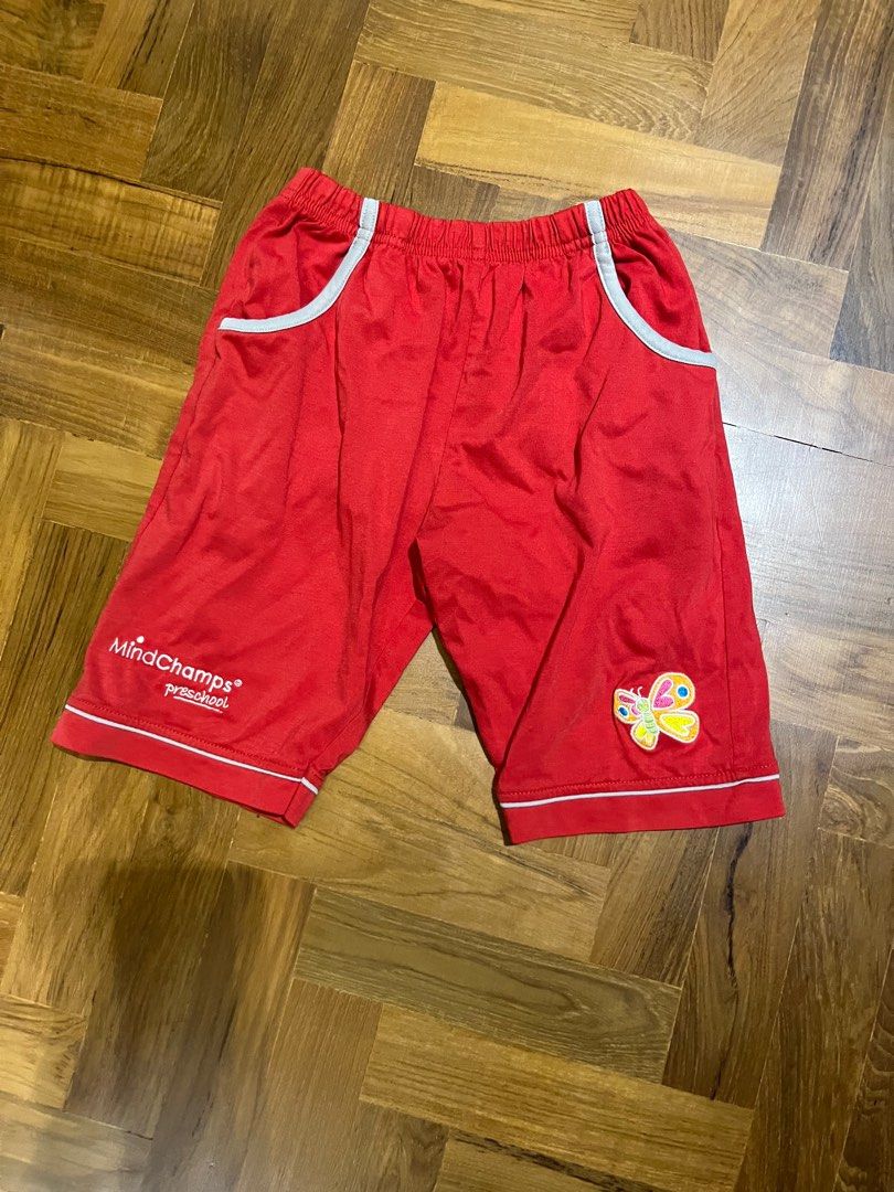 MindChamps girls pe shorts small size