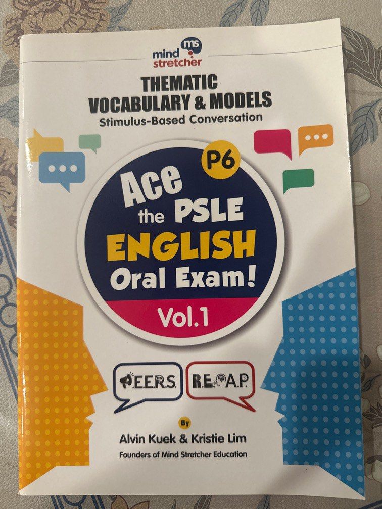 Mindstretcher Ace the PSLE English Oral Exam (P6) Vol 1 Hobbies