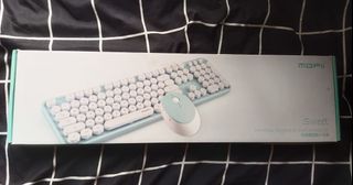 MOFII Sweet Solid Color 2.4G Wireless Keyboard and Mouse Set