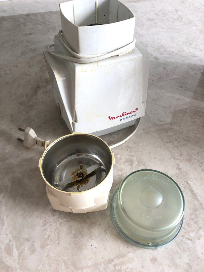 Moulinex blender and grinder set (made in france), TV & Home Appliances, Kitchen Appliances