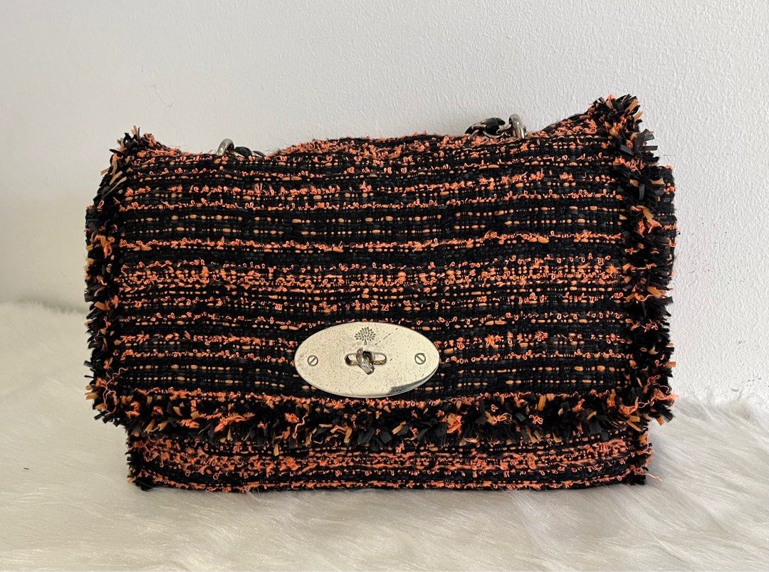 Mulberry Tweed Shoulder Bag