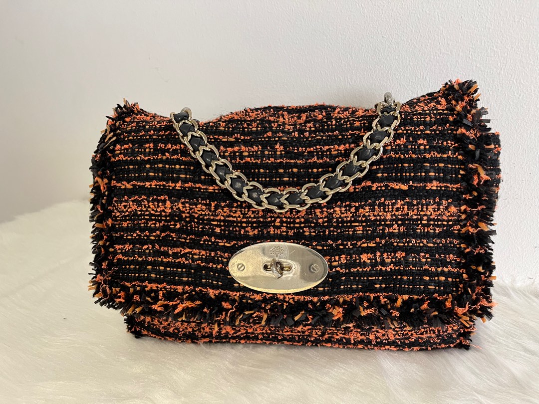 Mulberry Tweed Shoulder Bag Luxury Bags Wallets on Carousell