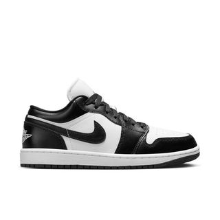 Air jordan 1 low white black hot sale