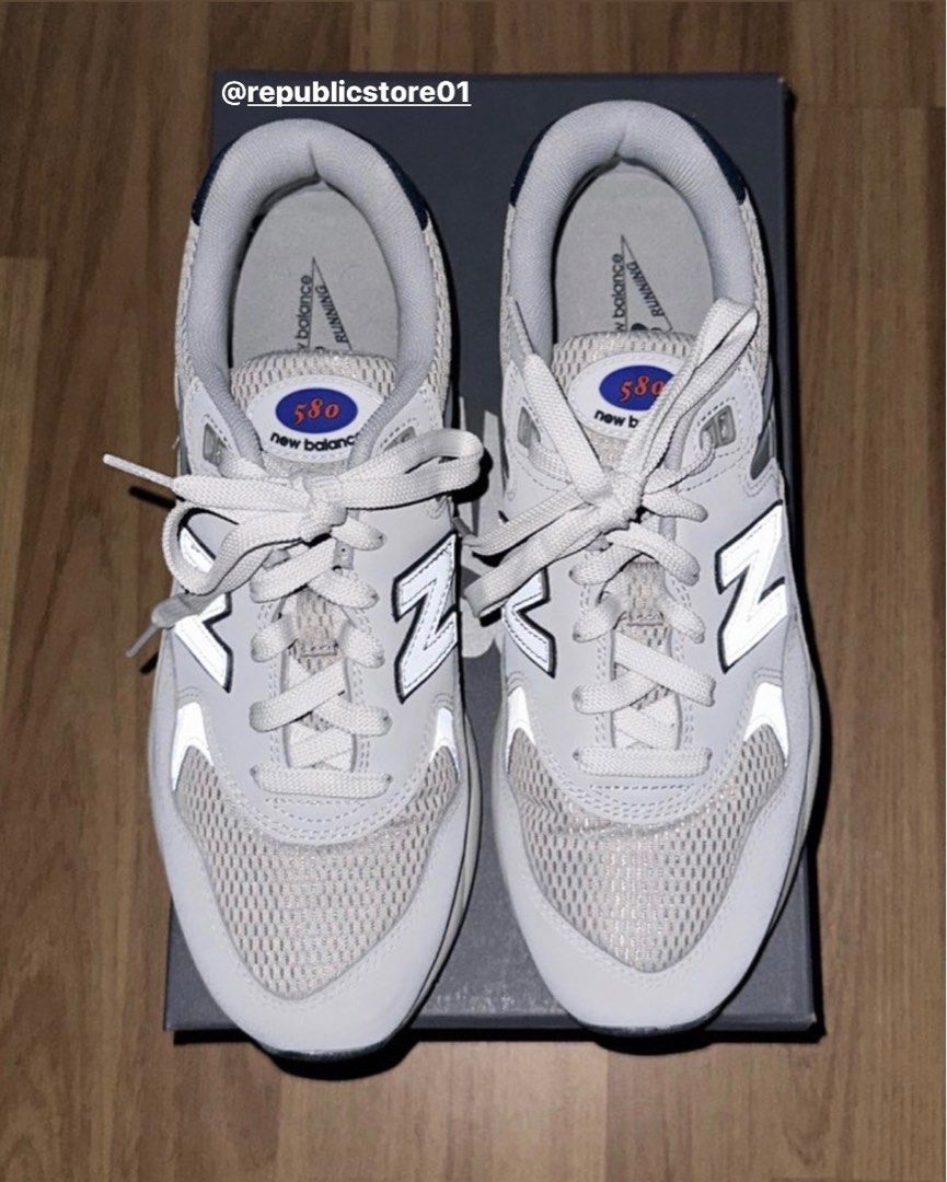 NEW BALANCE 580 GREY DAY Men s Fashion Footwear Sneakers on