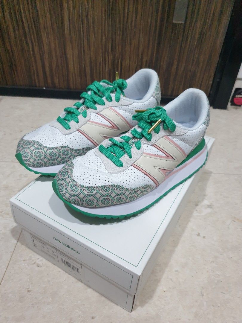 NEW BALANCE X CASABLANCA 327. WORN LESS THAN 5 TIMES. US7. PLS CONTACT 91450272 TO DEAL