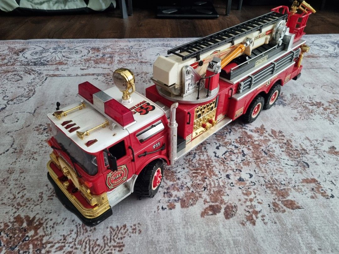 New bright fire truck 1988 sales