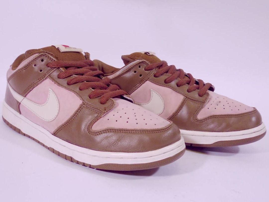 NIKE × STUSSY DUNK LOW PRO SB CHERRY/櫻桃US10.5/28.5cm, 男裝, 鞋