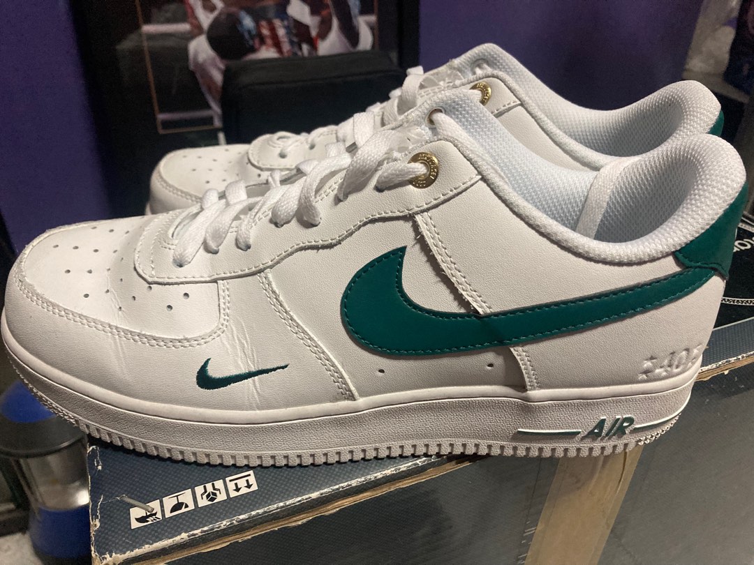 nike air force green blue