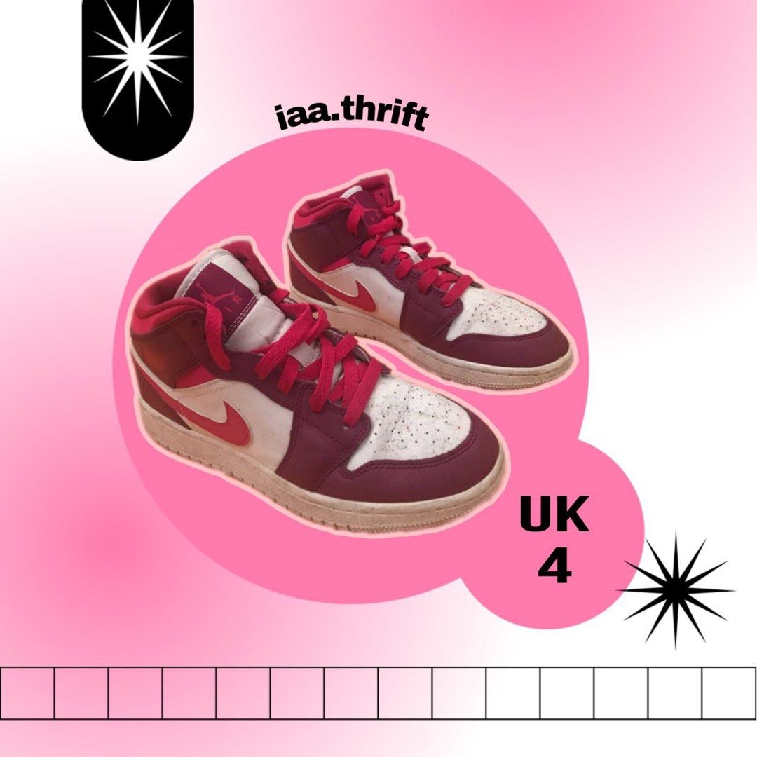 Air jordan 1 outlet mid true berry