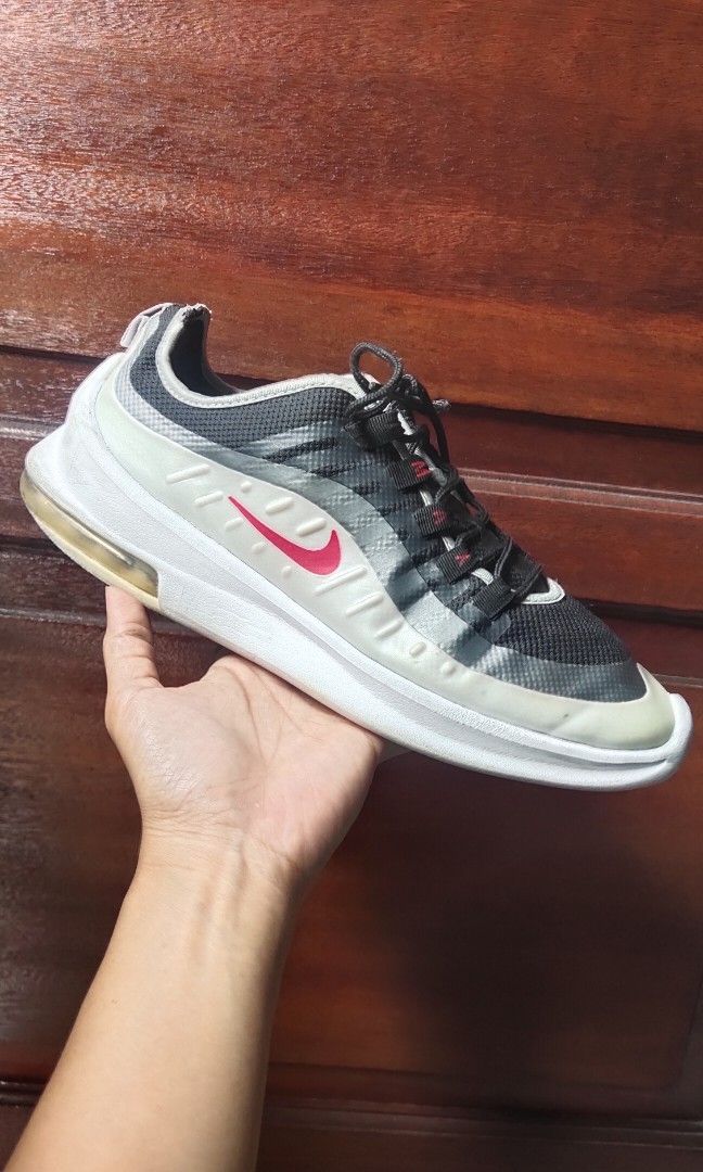 Nike air max on sale axis black red platinum
