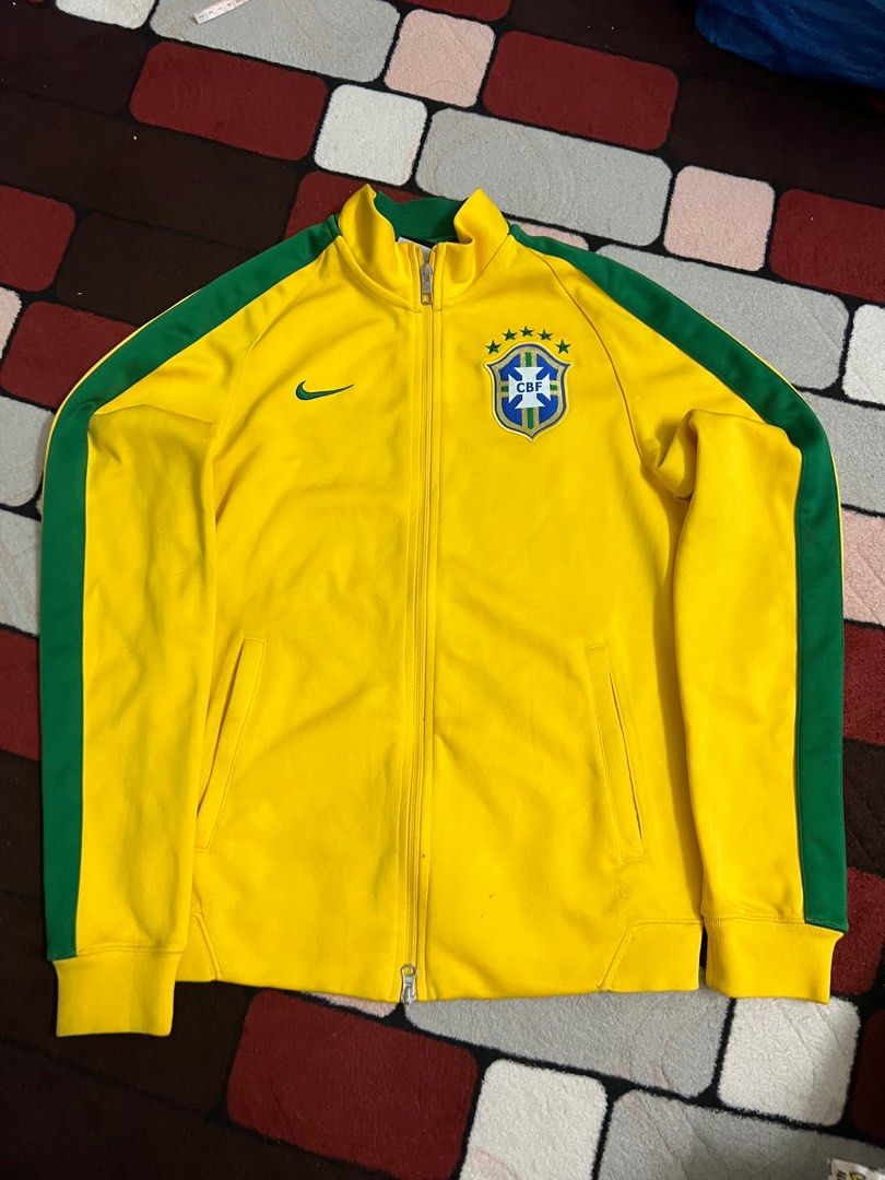 Nike Brazil Jacket Tracktop, Men's Fashion, Coats, Jackets and