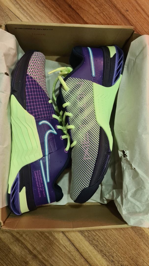 Nike Metcon 8 AMP Limited Edition Neon Purple Men s Fashion